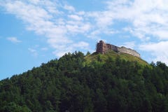 The Ruins Of The Castle. Mountain Bona Stock Photos