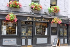 The Seven Stars Pub In London, UK Royalty Free Stock Images