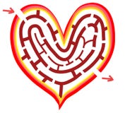 The Way Of Heart Royalty Free Stock Photos The Way Of Heart Royalty Free Stock Photos