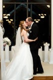 The Wedding Kiss Royalty Free Stock Photography The Wedding Kiss Royalty Free Stock Photography