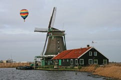 The Windmill Museum In The Amsterdam Stock Images