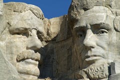 Theodore Roosevelt en Abraham Lincoln royalty-vrije stock afbeeldingen Theodore Roosevelt en Abraham Lincoln royalty-vrije stock afbeeldingen