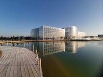 Therme Bucharest outdoor royalty free stock image Therme Bucharest outdoor royalty free stock image