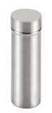 Thermos en métal D'isolement sur le blanc photographie stock libre de droits Thermos en métal D'isolement sur le blanc photographie stock libre de droits