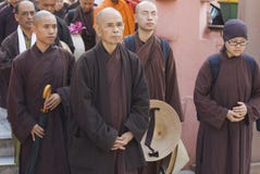 Thich Nhat Hanh royalty-vrije stock fotografie Thich Nhat Hanh royalty-vrije stock fotografie