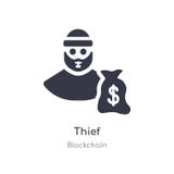 thief icon. isolated thief icon vector illustration from blockchain collection. editable sing symbol can be use for web site and vector illustration thief icon. isolated thief icon vector illustration from blockchain collection. editable sing symbol can be use for web site and vector illustration