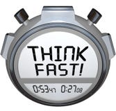 Think Fast Timer Stopwatch Quiz Answer Contest stock illustration Think Fast Timer Stopwatch Quiz Answer Contest stock illustration