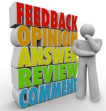Thinking Person Feedback Comment Opinion