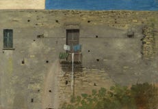 Thomas Jones - ściana w Naples obraz royalty free Thomas Jones - ściana w Naples obraz royalty free
