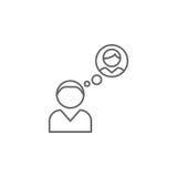 thought friendship outline icon. Elements of friendship line icon. Signs, symbols and vectors can be used for web, logo, mobile stock illustration thought friendship outline icon. Elements of friendship line icon. Signs, symbols and vectors can be used for web, logo, mobile stock illustration