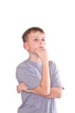 Thoughtful Boy Royalty Free Stock Images
