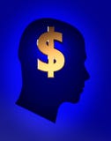 Thoughts About Money Royalty Free Stock Photography Thoughts About Money Royalty Free Stock Photography
