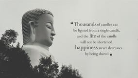 Thousands of candles can be lighted from a single candle, and the life of the candle will not be shortened. Happiness never decrea royalty free stock photography Thousands of candles can be lighted from a single candle, and the life of the candle will not be shortened. Happiness never decrea royalty free stock photography