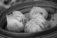 Three dim sum steam dumplings in Hong Kong stock photography Three dim sum steam dumplings in Hong Kong stock photography
