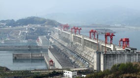 Three Gorge Dam in Cina Three Gorge Dam in Cina