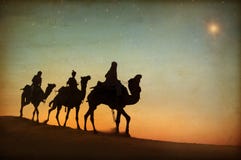 Three Kings Looking At The Star stock photo Three Kings Looking At The Star stock photo