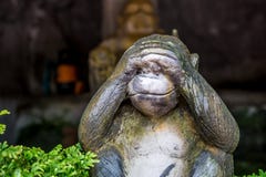 Statues of monkeys stock images Statues of monkeys stock images