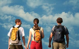 Three Teens Stock Image Three Teens Stock Image
