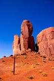 The Thumb, Monument Valley National Park stock image The Thumb, Monument Valley National Park stock image