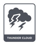 thunder cloud icon in trendy design style. thunder cloud icon isolated on white background. thunder cloud vector icon simple and stock illustration thunder cloud icon in trendy design style. thunder cloud icon isolated on white background. thunder cloud vector icon simple and stock illustration
