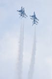 Thunderbirds de l'Armée de l'Air d'USA à 2018 grande Nouvelle Angleterre Airshow dans Chicopee, le Massachusetts Photos stock Thunderbirds de l'Armée de l'Air d'USA à 2018 grande Nouvelle Angleterre Airshow dans Chicopee, le Massachusetts Photos stock