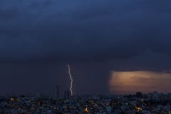 thunderstorm Lizenzfreie Stockbilder thunderstorm Lizenzfreie Stockbilder