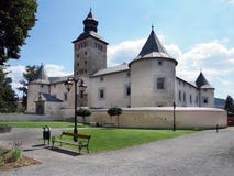 Thurzo Castle in Bytca royalty free stock images Thurzo Castle in Bytca royalty free stock images