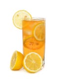 Thé glacé avec le citron images stock Thé glacé avec le citron images stock