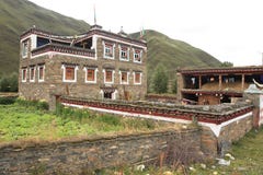 Tibetan House Royalty Free Stock Photo Tibetan House Royalty Free Stock Photo