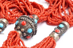 Tibetan Jewelries Royalty Free Stock Photo