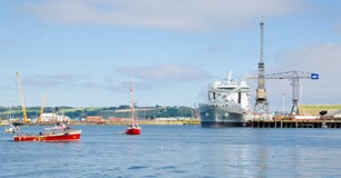 Tidespring en Falmouth foto de archivo Tidespring en Falmouth foto de archivo