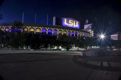 Tiger Stadium a LSU fotografia stock libera da diritti Tiger Stadium a LSU fotografia stock libera da diritti