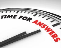 Time For Answers - Clock Royalty Free Stock Photography Time For Answers - Clock Royalty Free Stock Photography