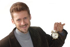 Time In Hand Royalty Free Stock Photography