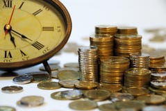Time Is Money... Royalty Free Stock Photos