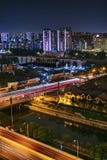Time Lapse Photography of City during Night Time Stock Photos Time Lapse Photography of City during Night Time Stock Photos