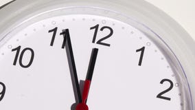Time lapse of a watch stock footage Time lapse of a watch stock footage