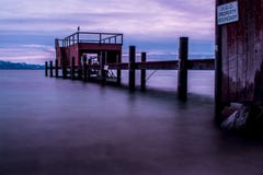 Time-lapsed Photography of Body Water With Red Stall Royalty Free Stock Photo Time-lapsed Photography of Body Water With Red Stall Royalty Free Stock Photo