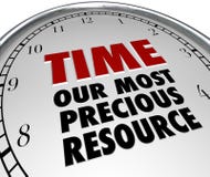 Time Our Most Precious Resource Clock Shows Value of Life