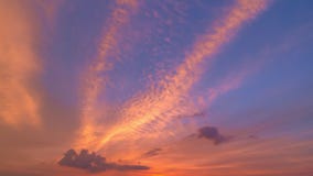 Timelapse colorful clouds in sunrise or sunset time Beautiful light of nature Amazing colors of the setting sun Majestic clouds fl