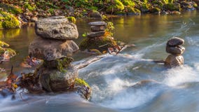 timelapse 4K небольшой подачи реки в Литву видеоматериал timelapse 4K небольшой подачи реки в Литву видеоматериал