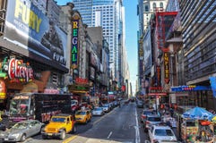 Times Square coloré à New York photographie stock libre de droits Times Square coloré à New York photographie stock libre de droits