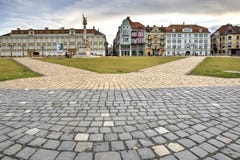 Timisoara-` s Verbandsquadrat, Rumänien stockfoto Timisoara-` s Verbandsquadrat, Rumänien stockfoto