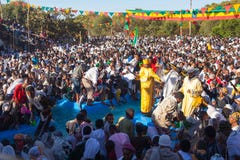Timkat festival at Lalibela in Ethiopia royalty free stock photos Timkat festival at Lalibela in Ethiopia royalty free stock photos
