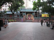 Tin Hau temple complex, Yau Ma Tei, Kowloon, Hong Kong stock photos Tin Hau temple complex, Yau Ma Tei, Kowloon, Hong Kong stock photos