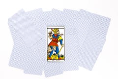 Tiraggio opaco della carta di tarocchi immagini stock libere da diritti Tiraggio opaco della carta di tarocchi immagini stock libere da diritti