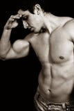 Tired sad weary male bodybuilder royalty free stock images Tired sad weary male bodybuilder royalty free stock images