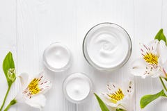 Tired skin cosmetic cream facial skincare medical relaxation therapy, anti aging hydrate dermatology professional