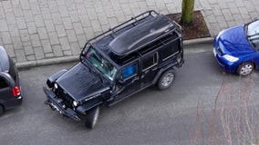 Tiro superior del estacionamiento paralelo Tiro superior del estacionamiento paralelo