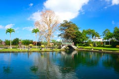 Tirta Gangga Water Palace. Bali, Indonesia. royalty free stock images Tirta Gangga Water Palace. Bali, Indonesia. royalty free stock images